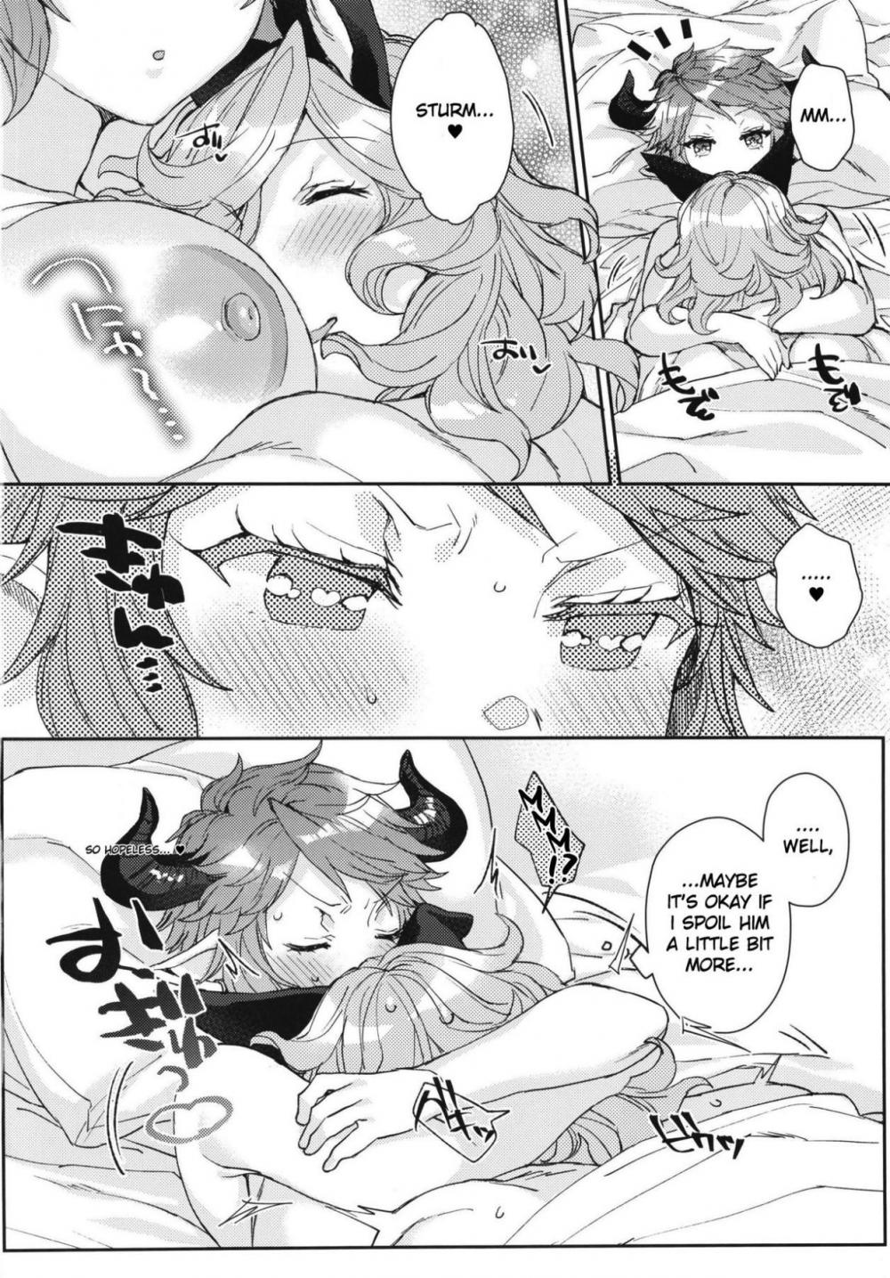 Hentai Manga Comic-I Want Sturm-dono To Treat My Sweetly-Read-27